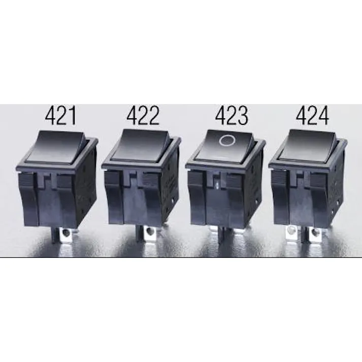 NKKスイッチズ 125V/ 9A 単極単投/ロッカースイッチ(TV-8 適合) EA940DH-421 4548745174809(CDC)【別送品】