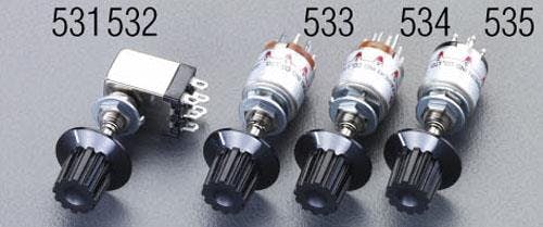 NKKスイッチズ 1回路/超小型 ロータリースイッチ 125V/3A EA940DH-535 4548745176704【別送品】