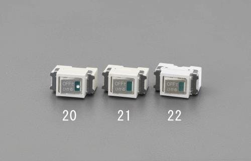 明工社 表示付オフラインスイッチ [片切] 100V/15A EA940CN-20 4548745180879【別送品】
