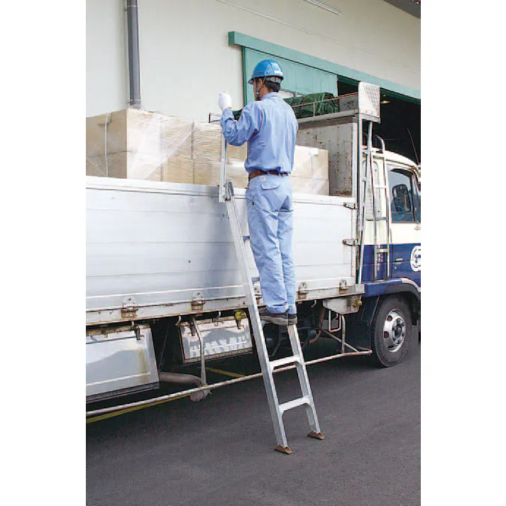 アルインコ(ALINCO) トラック昇降はしご(アルミ製) 1.64/1.79m EA902XC-2 4548745216387【別送品】