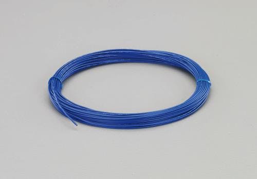 電子機器用ビニル電線[KV](青) 0.3平方ミリメートルx20m EA940AL-3B 4548745218572【別送品】