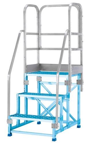 アルインコ(ALINCO) 左右・正面手すり(3段用/EA903BM-3用) EA903BM-72 4548745230796【別送品】