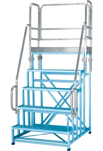 アルインコ(ALINCO) 左右・正面手すり(5段用/EA903BM-5A用) EA903BM-74 4548745230895【別送品】