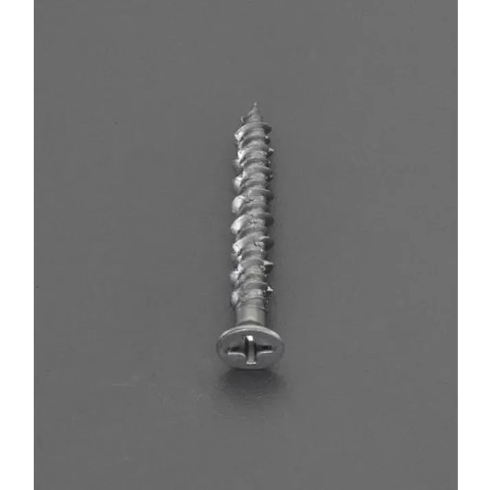 ESCO  4.0x32mm コンクリートビス(皿頭/ステンレス/200本) EA945SS-2 4548745272666(CDC)【別送品】