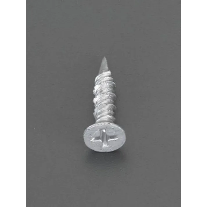 ESCO  4.0x25mm コンクリートビス(皿頭/鉄/200本) EA945SR-1 4548745297348(CDC)【別送品】