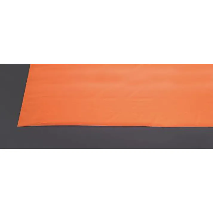 ターポリン蛍光シート(オレンジ) 1.85x5m/0.4mm EA911AM-32 4548745301489【別送品】