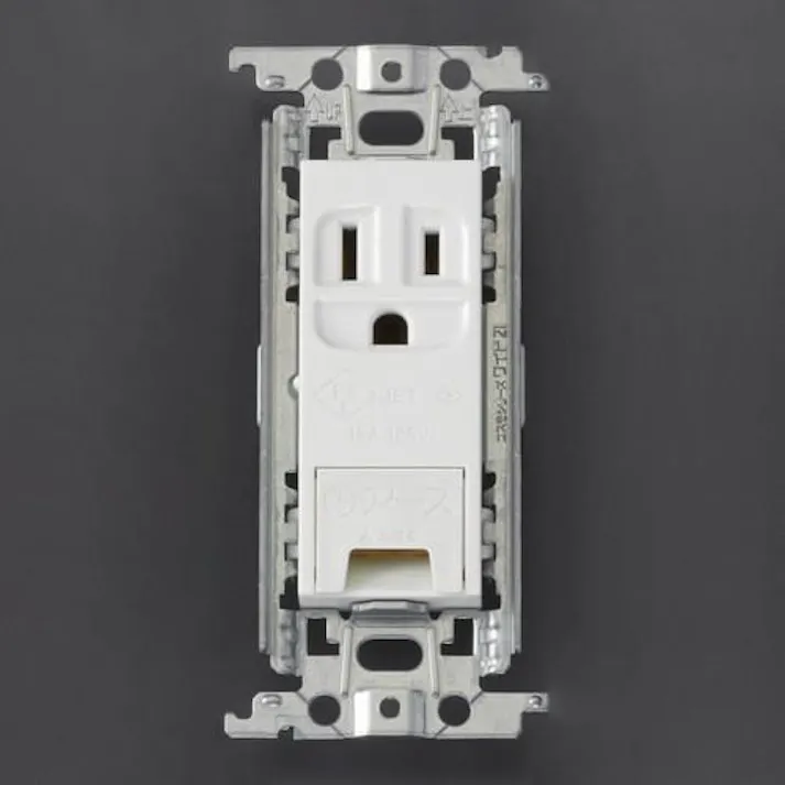 パナソニック(Panasonic) 125V/15A 埋込コンセント(1口/アースターミナル付) EA940CD-468 4548745304039(CDC)【別送品】
