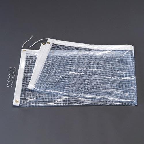 防風シート(ハトメ付) 2.0x2.0m EA911AF-52 4548745416619【別送品】