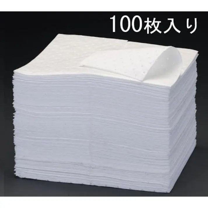 ESCO 410x460x4mm 油吸着マット(水分離型/100枚) EA929DE-4 4548745423662(CDC)【別送品】