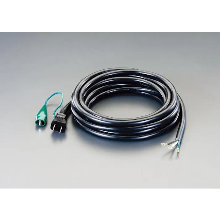 正和電工 125V/15A/ 5m プラグ付コード(アース端子付) EA940AD-5 4548745424843(CDC)【別送品】