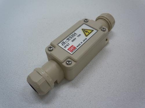 オーム電機 端子台付中継ボックス(ベージュ) 4極(300V/15A) EA940CX-4J 4548745426601【別送品】
