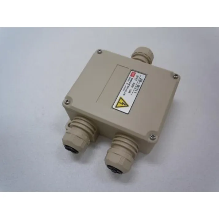 ESCO 11極(300V/15A) 端子台付中継ボックス(ベージュ) EA940CY-11J 4548745426724(CDC)【別送品】
