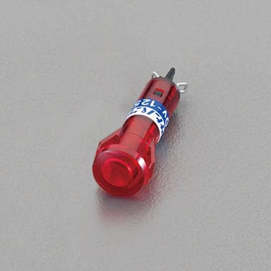 サトーパーツ φ 9.5mm 表示灯ネオンブラケット(赤) EA940DB-68R 4548745426939(CDC)【別送品】