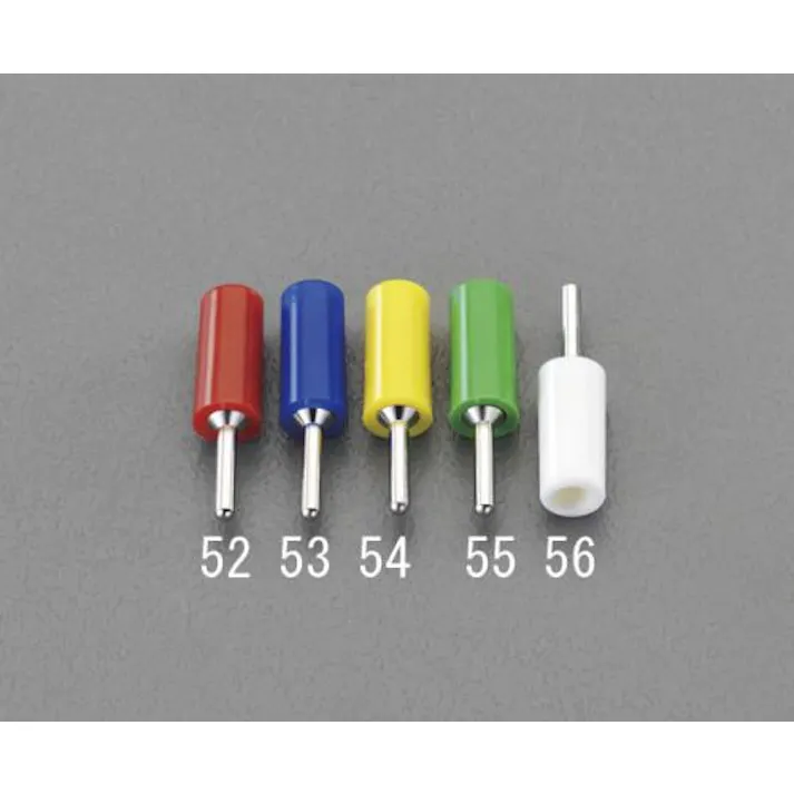 サトーパーツ φ6.5x25mm チップジャック(緑) EA940DP-55 4548745427622(CDC)【別送品】