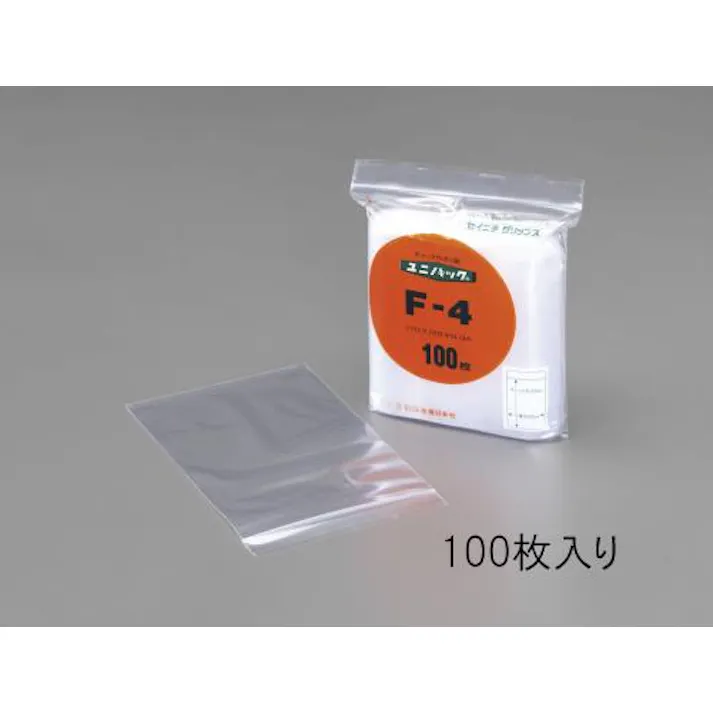 生産日本社(セイニチ) 560x400mm ポリ袋(チャック付/100枚) EA944C-560 4548745429763(CDC)【別送品】