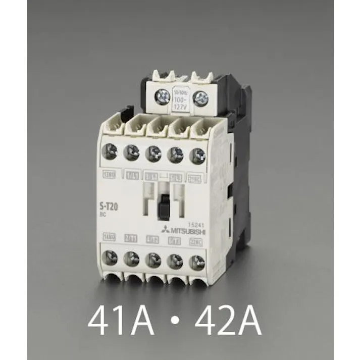 三菱電機 電磁接触器(非可逆) 200V/200V・2.2kW EA940MW-22A 4548745526028【別送品】
