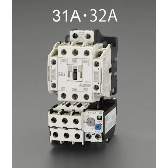 三菱電機 200V/200V・5.5kW 電磁開閉器(非可逆) EA940MV-32A 4548745526257(CDC)【別送品】