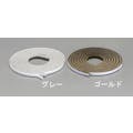 ESCO  20x6mm/2m すき間用モヘアシール材(グレー) EA944KD-123 4548745561081(CDC)【別送品】