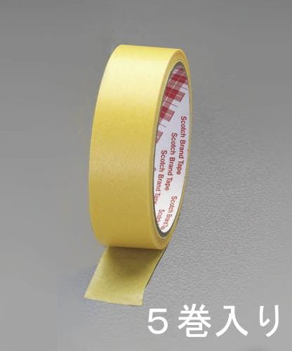 3M 24mmx18m マスキングテープ(塗装用 5巻) EA943MB-24 4548745570922(CDC)【別送品】