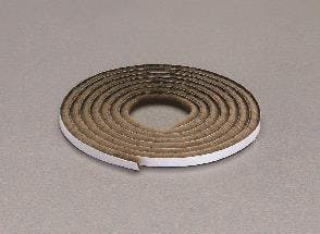 すき間用モヘアシール材(ゴールド) 6x6mm/2m EA944KD-112 4548745611175【別送品】