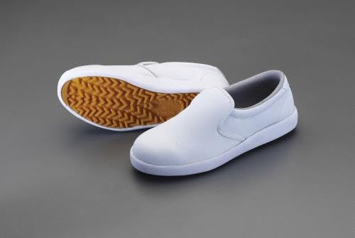 おたふく手袋 シューズ(白)[耐油底] 22.5cm EA910FG-22.5 4548745625226【別送品】