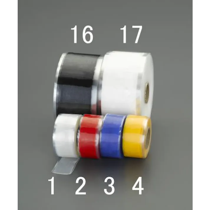 自己融着絶縁テープ(レッド) 25.4mmx3.65m EA944RG-2 4548745625844【別送品】