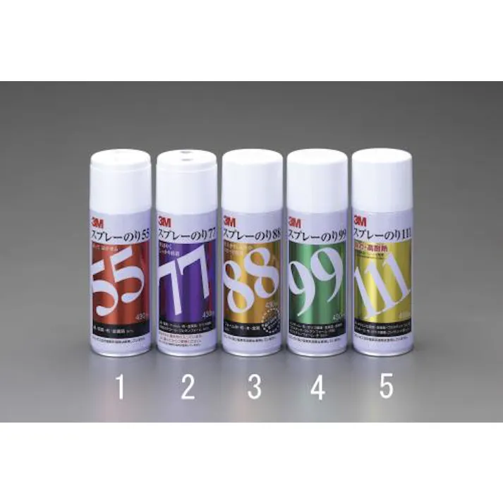 3M 430ml スプレー接着剤(強接着/黄) EA920EA-5 4548745638424(CDC)【別送品】