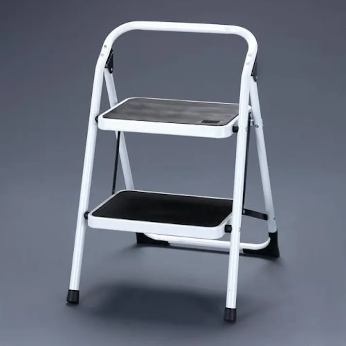 踏台(スチール製) 0.48m/2段 EA903RC-2 4548745715194【別送品】