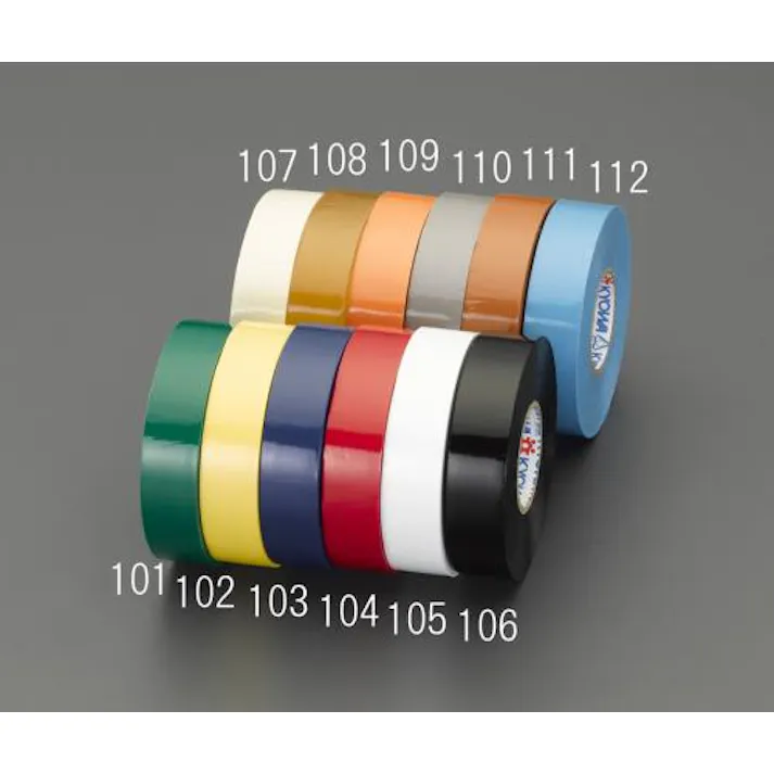 ESCO 19mmx20m ビニールテープ(透明) EA944NX-108 4548745735734(CDC)【別送品】