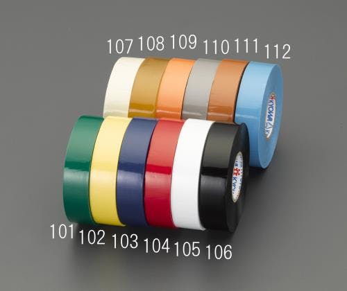 ビニールテープ(灰) 19mmx20m EA944NX-110 4548745735758【別送品】