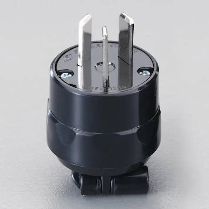 明工社 AC250V/20A プラグ(3P) EA940BE-11 4548745748222(CDC)【別送品】