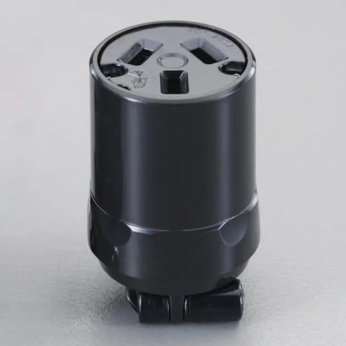 明工社 コネクターボディー(3P) AC250V/20A EA940BE-13 4548745748369【別送品】