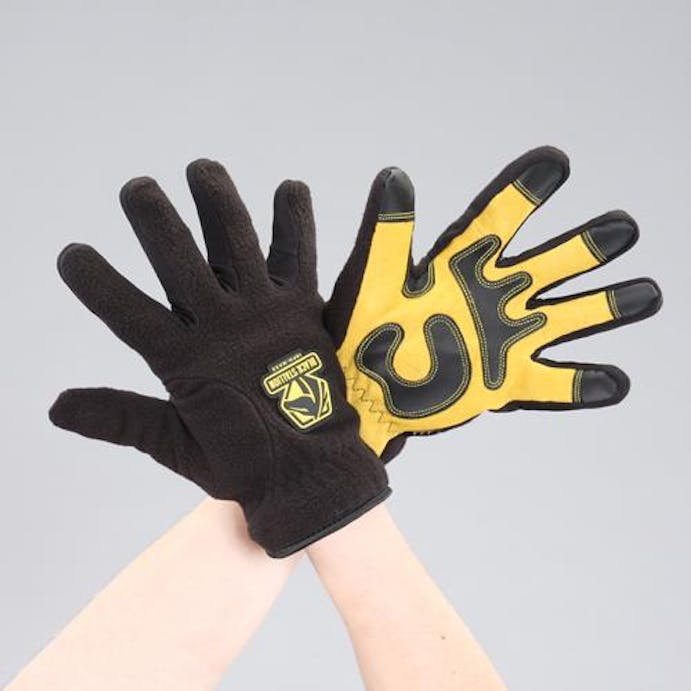 ESCO  [M] 手袋(防水防寒/豚革･フリース) EA915G-76 4548745764840(CDC)【別送品】
