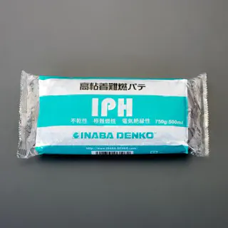 因幡電機産業(JAPPY) 高粘着難燃パテ(グレー) 750g EA934KD-23 4548745822298【別送品】