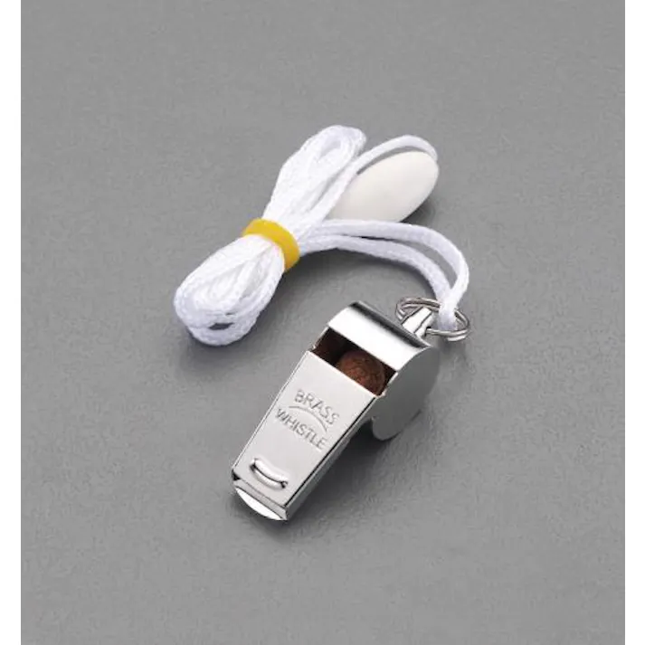 ホイッスル(真鍮製) 50mm EA916XK-1A 4548745828535【別送品】