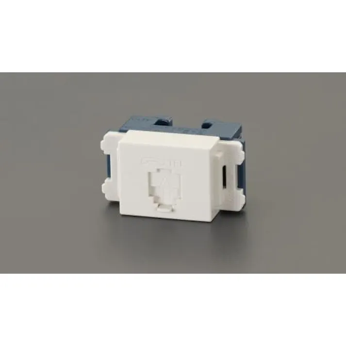パナソニック(Panasonic) 電話線モジュラジャック (6極4心) EA940CD-422 4548745839104(CDC)【別送品】