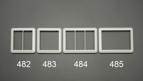 パナソニック(Panasonic) スイッチプレート [2連接穴用] EA940CD-483