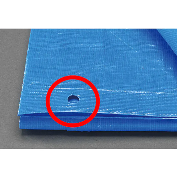 UVブルーシート(軽量/耐候2年) 2.7x3.6m EA911AB-92 4548745873733【別送品】