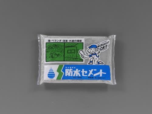 サンホーム工業 防水セメント(灰色) 1.3kg EA934HA-53 4548745904994【別送品】