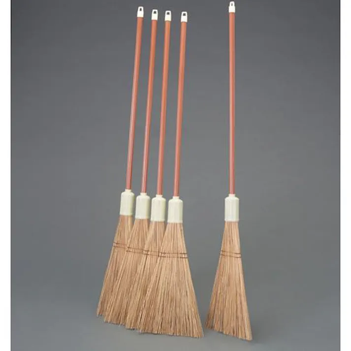 テラモト ヤシ葉ほうき(5本) 1350mm EA928CC-102 4548745913958【別送品】