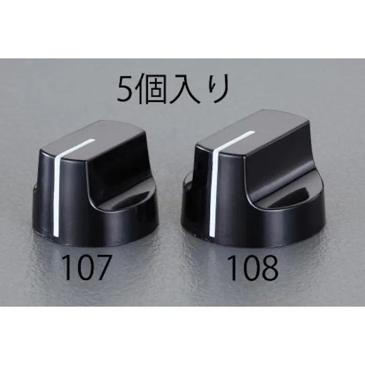 サトーパーツ ツマミ(5個) 16.0x25.0mm/φ6.1 EA940DC-108 4548745960747【別送品】