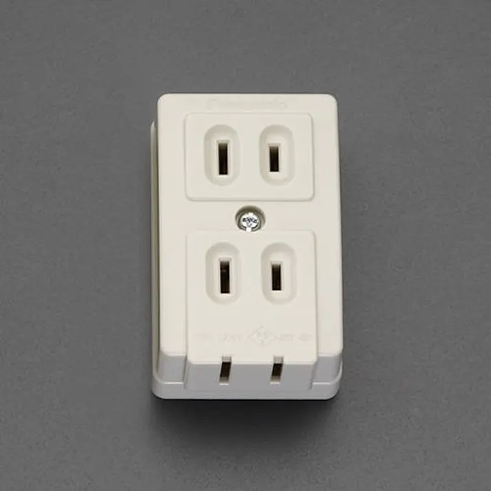 パナソニック(Panasonic) 125V/15A 角型コンセント(3口) EA940CG-124 4548745974805(CDC)【別送品】