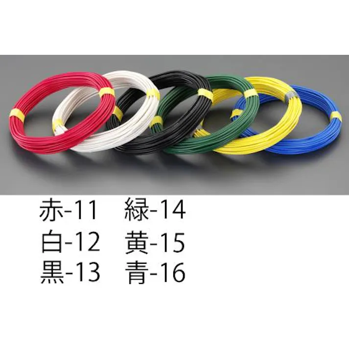 ESCO 1.25m平方mx 50m IV電線(撚線/緑) EA940AT-14 4548745979541(CDC)【別送品】