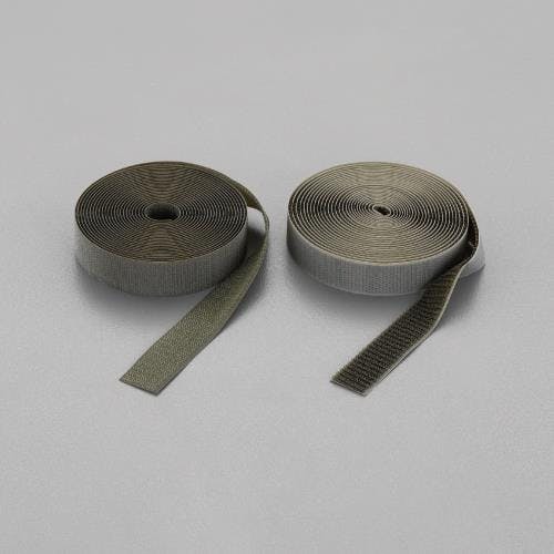 片面ファスナー雄・雌セット(縫製用・OD色) 50mmx5m EA944M-505