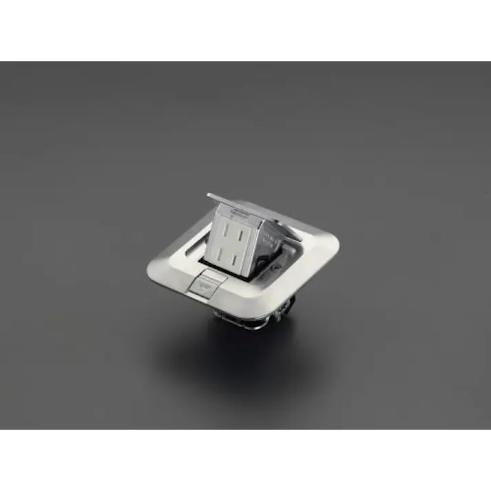 パナソニック(Panasonic) 125V/15A フロアーコンセント/角型(1口/アース付) EA940CE-512 4548745982381(CDC)【別送品】