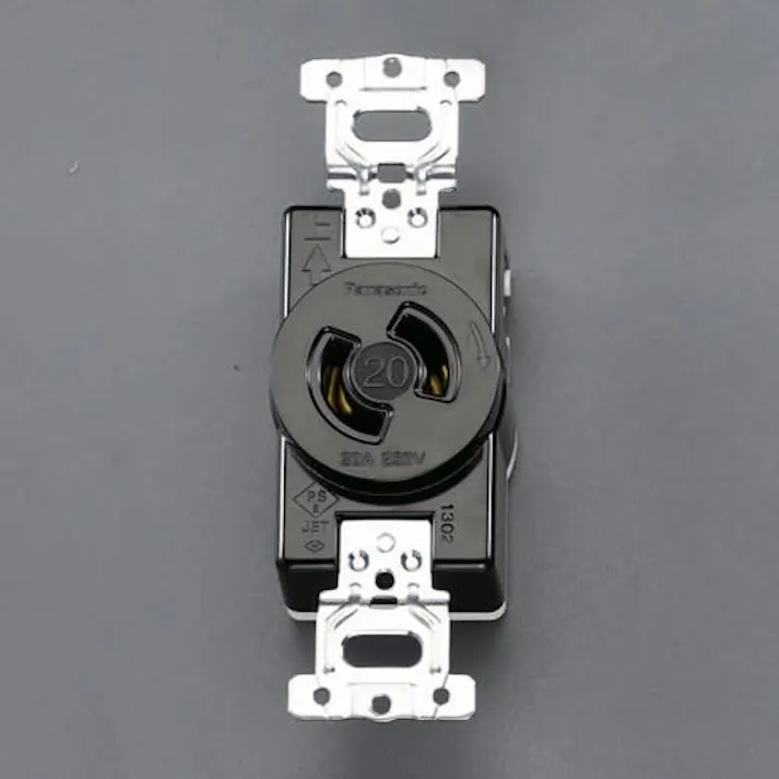 パナソニック(Panasonic) 250V/20A 引掛け埋込コンセント(2P) EA940BZ-101 4548745982398(CDC)【別送品】