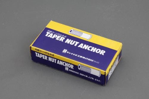 サンライズ工業 雌ねじアンカー (50本) W3/8x40mm EA945BT-31 4548745982916【別送品】