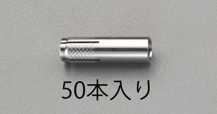ESCO  M10x 40mm 雌ねじアンカー (ステンレス製/50本) EA945BV-10 4548745982930(CDC)【別送品】