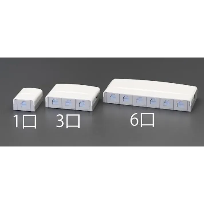 パナソニック(Panasonic) LAN用モジュラージャック(カテゴリー6/2口) EA940CE-192 4548745982992(CDC)【別送品】