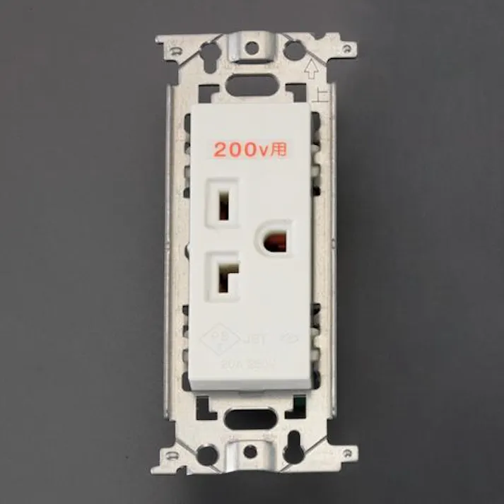 パナソニック(Panasonic) 250V/20A 埋込コンセント(接地付) EA940CE-136 4548745995138(CDC)【別送品】